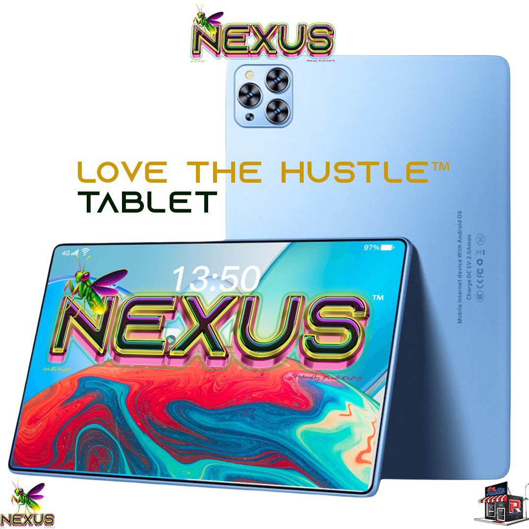 Nexus™ Quantum Firefly­™ 10.1" Android Tablet PC Android 12.0 | MTK6762 Octa-Core | 4GB RAM | 4G Network | Creator-Coded Utility