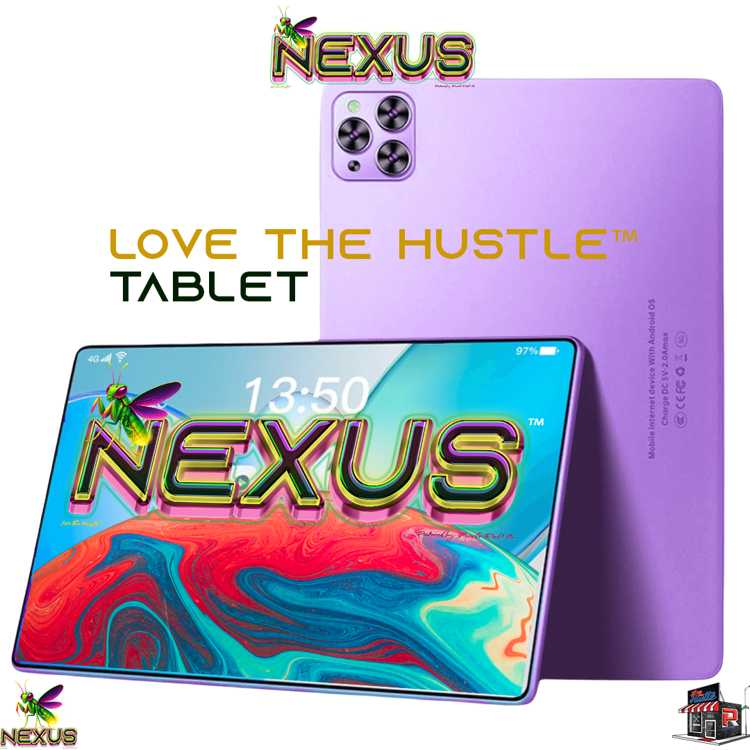 Nexus™ Quantum Firefly­™ 10.1" Android Tablet PC Android 12.0 | MTK6762 Octa-Core | 4GB RAM | 4G Network | Creator-Coded Utility