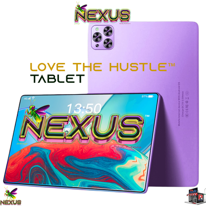 Nexus™ Quantum Firefly­™ 10.1" Android Tablet PC Android 12.0 | MTK6762 Octa-Core | 4GB RAM | 4G Network | Creator-Coded Utility