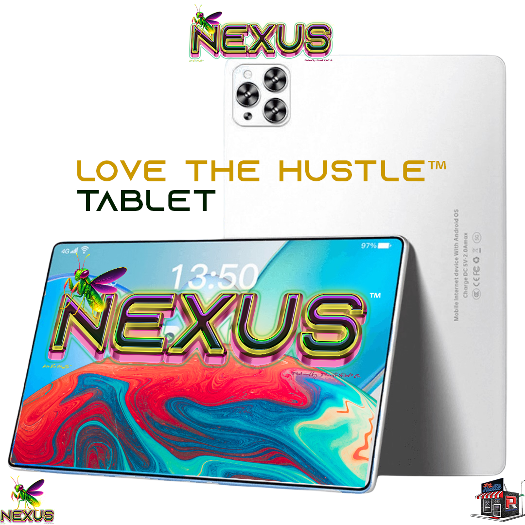 Nexus™ Quantum Firefly­™ 10.1" Android Tablet PC Android 12.0 | MTK6762 Octa-Core | 4GB RAM | 4G Network | Creator-Coded Utility