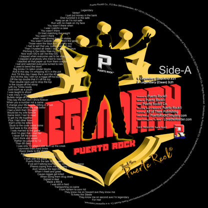 Puerto Rock Legendary 12-inch Vinyl Record
