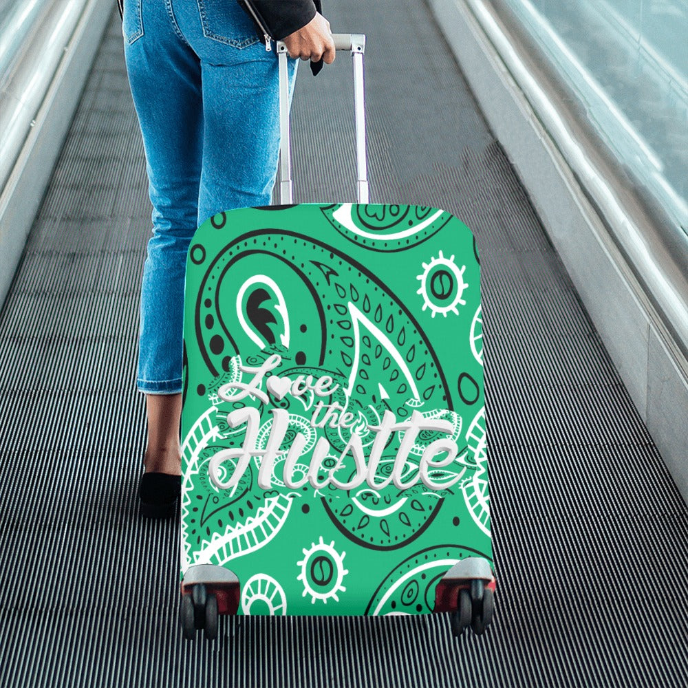 Love The Hustle™ Bandana Luggage Cover Collection (Medium – 22"–25")