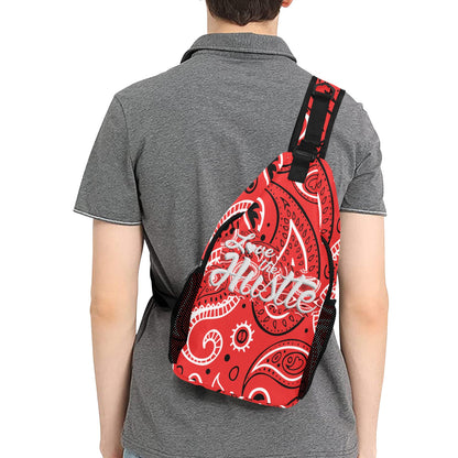 Love The Hustle™ Men's Casual Chest Bag Bandana Collection