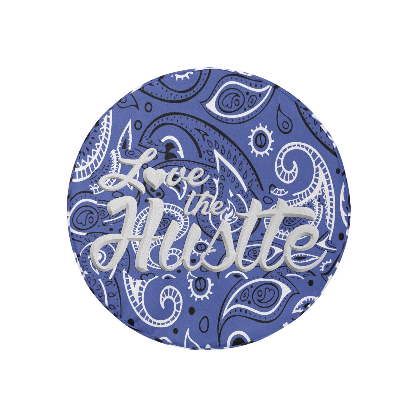 Love The Hustle Spare Tire Cover (Small) (15")
