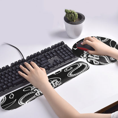 Love The Hustle Mouse Pad and Hand Rest Set