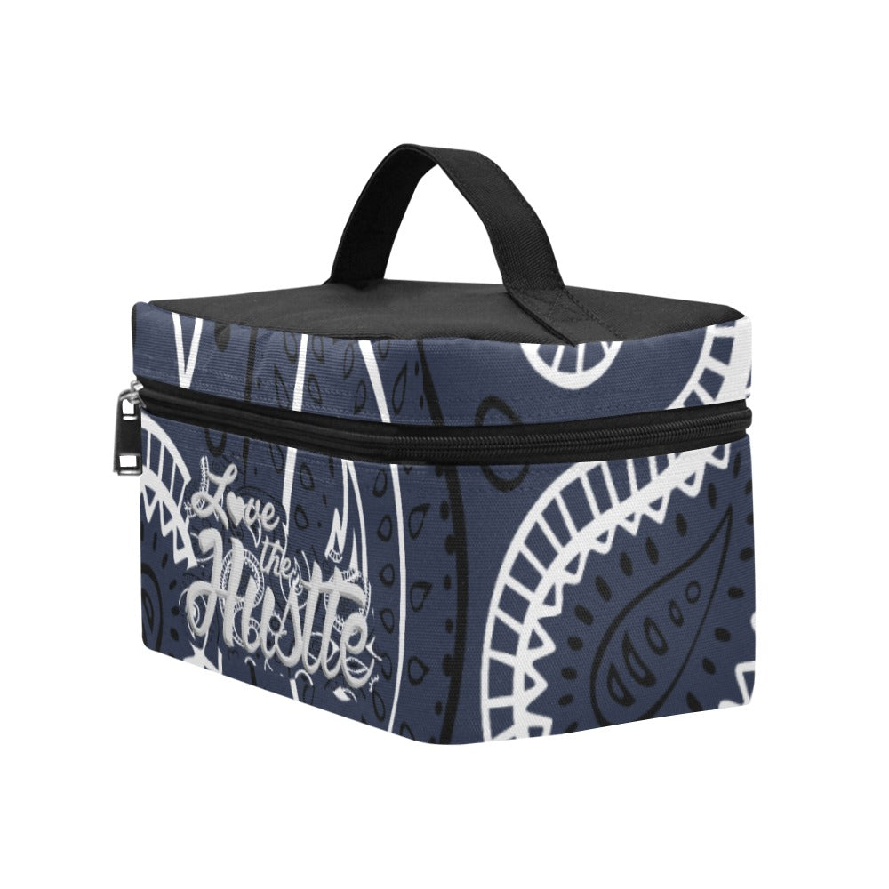 Love The Hustle™ Bandana Cosmetic Bag (Model 1658 – Large)