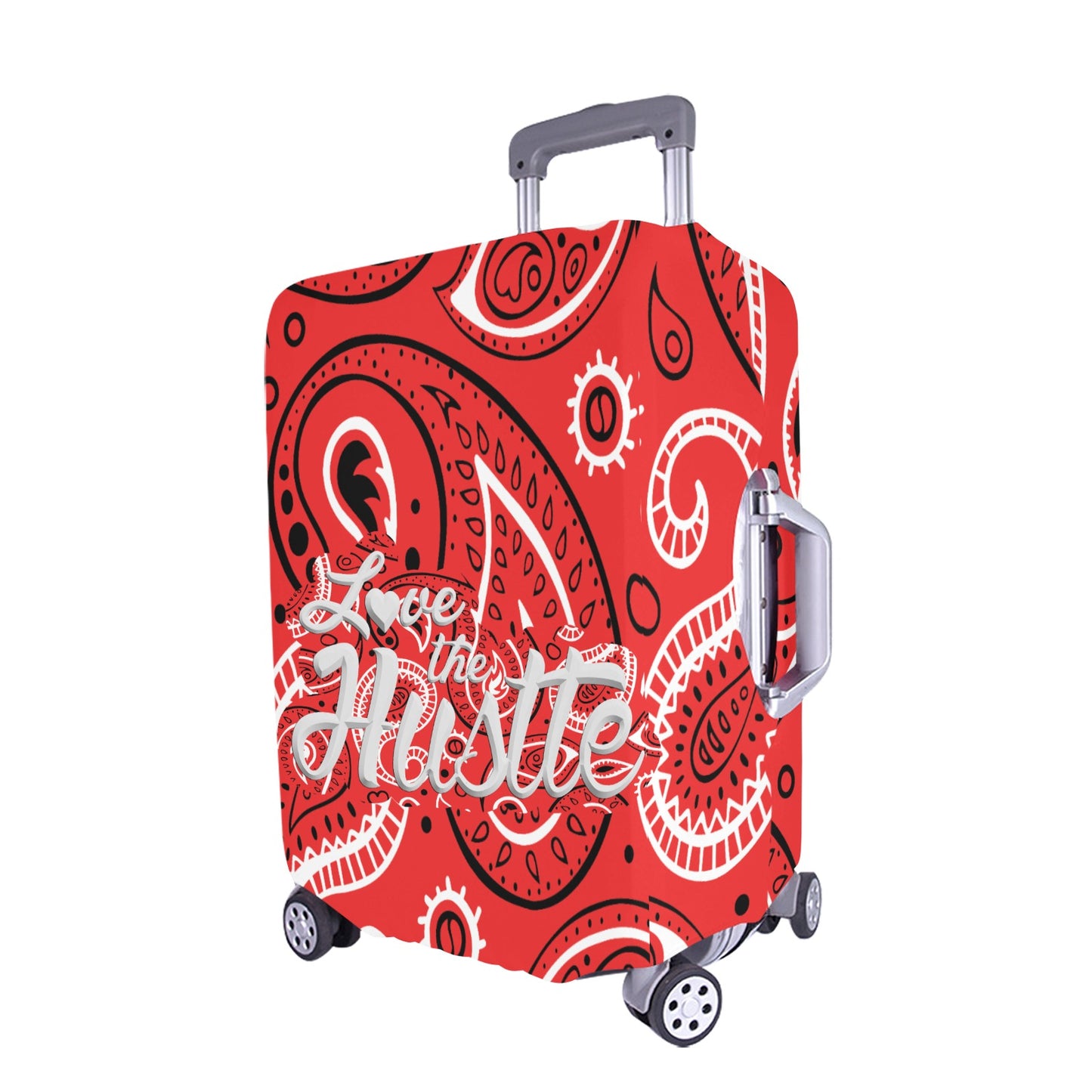 Love The Hustle™ Bandana Luggage Cover Collection (Extra Large – 28"–30")