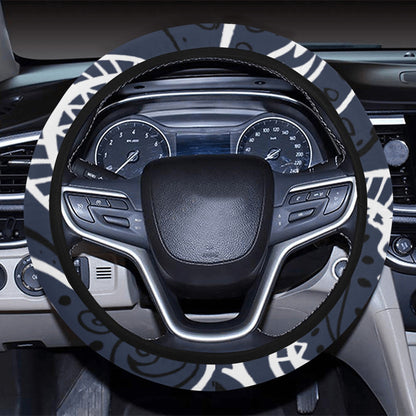 Love The Hustle Auto Steering Wheel Cover with Elastic Edge