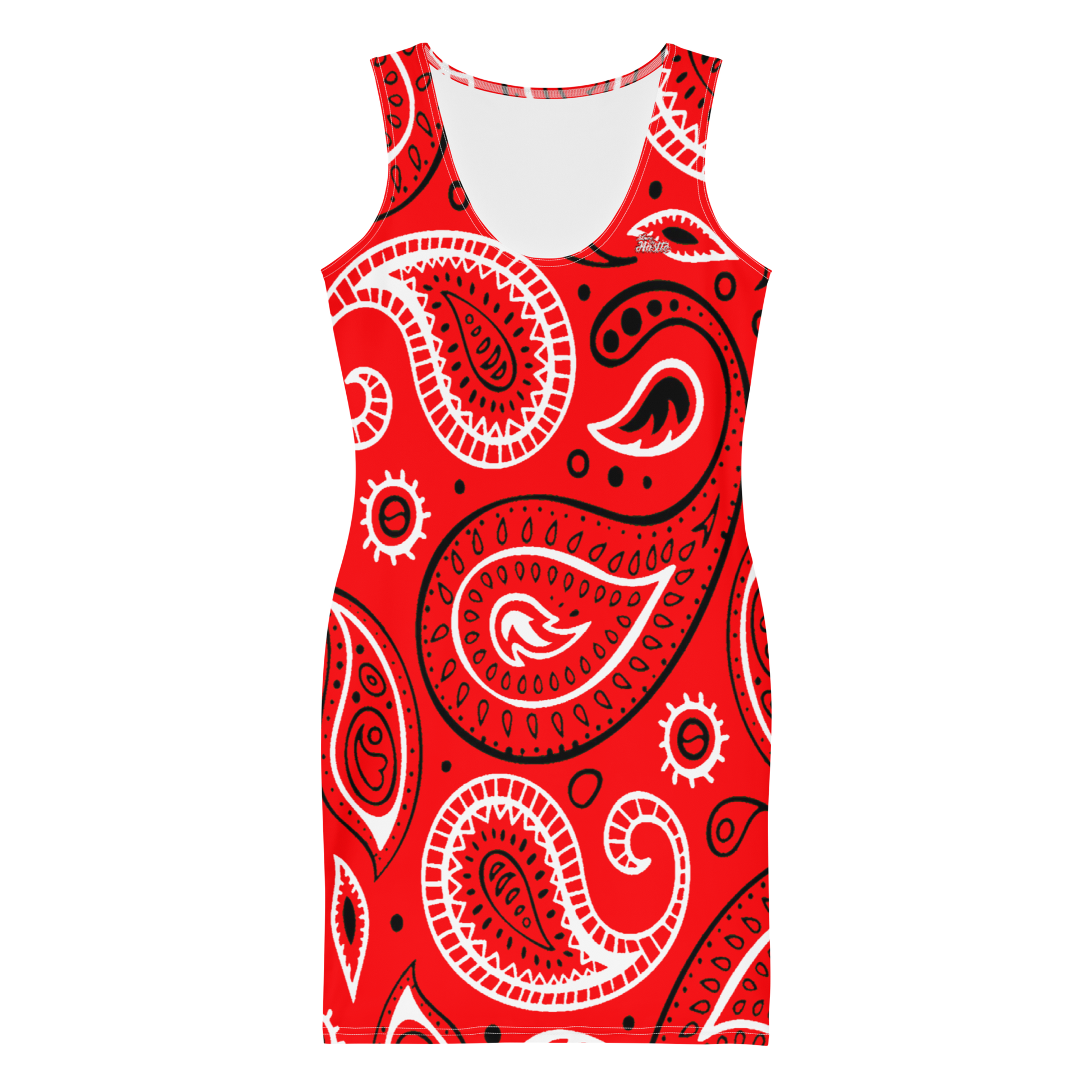 red bandana bodycon dress Bandana Bodycon Mini Dress CHARMING BUNNY