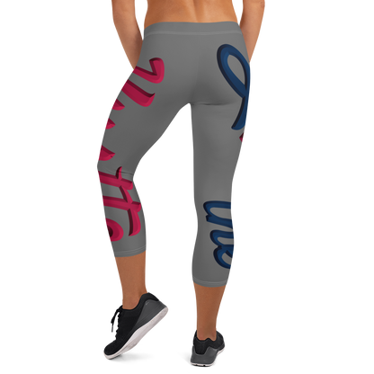Love The Hustle™ USA Color Way Capri Leggings
