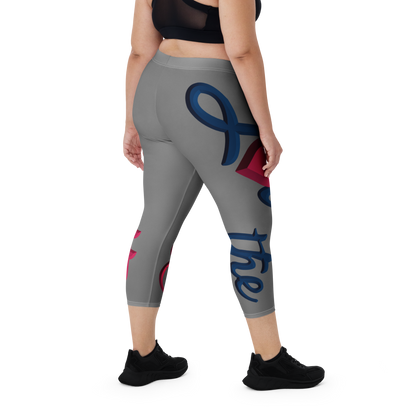 Love The Hustle™ USA Color Way Capri Leggings