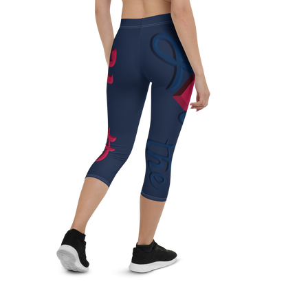 Love The Hustle™ USA Color Way Capri Leggings