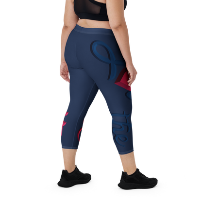 Love The Hustle™ USA Color Way Capri Leggings