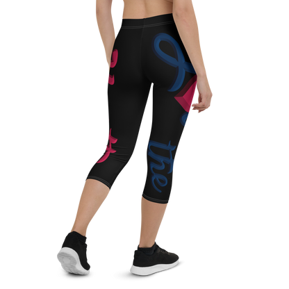 Love The Hustle™ USA Color Way Capri Leggings