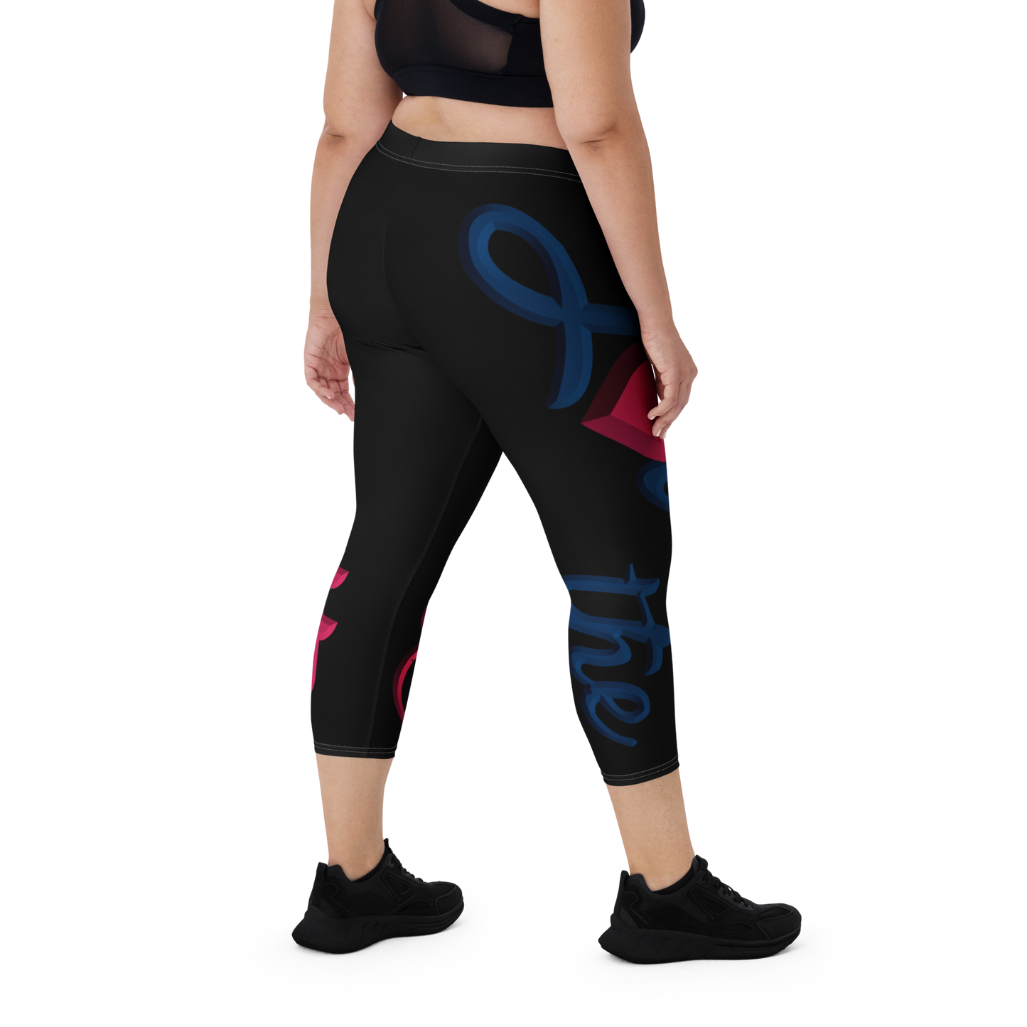 Leggings capri Love The Hustle™ USA Color Way