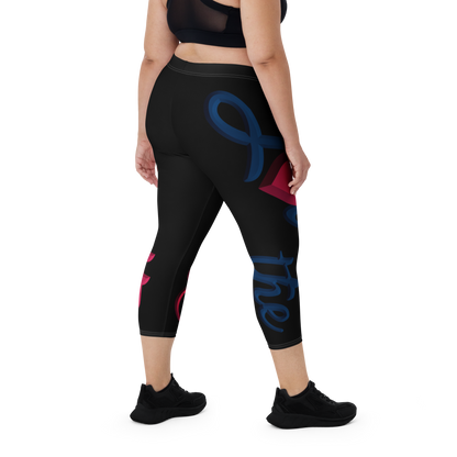 Love The Hustle™ USA Color Way Capri Leggings