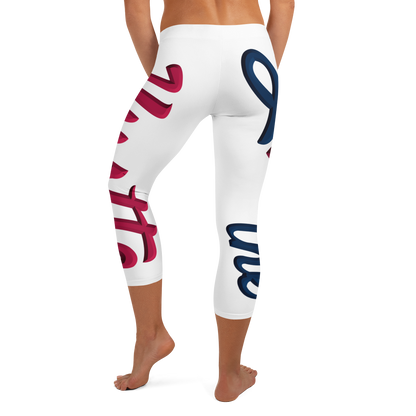 Love The Hustle™ USA Color Way Capri Leggings