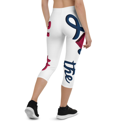 Love The Hustle™ USA Color Way Capri Leggings