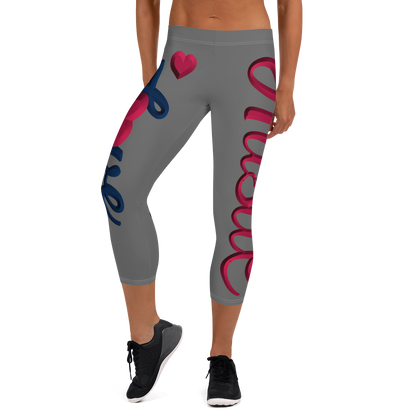 Love The Hustle™ USA Color Way Capri Leggings