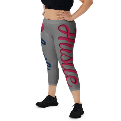 Love The Hustle™ USA Color Way Capri Leggings