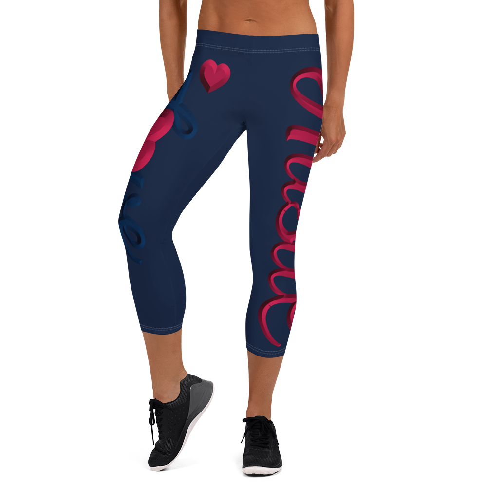 Leggings capri Love The Hustle™ USA Color Way