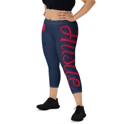 Love The Hustle™ USA Color Way Capri Leggings