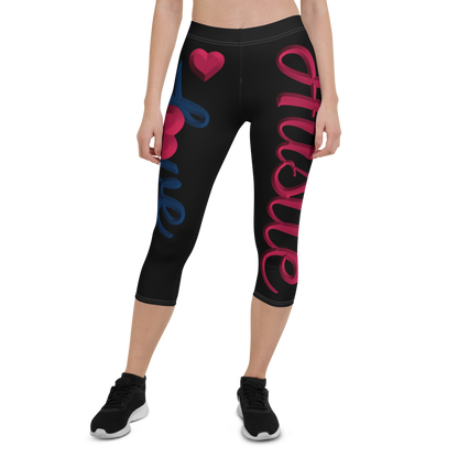 Love The Hustle™ USA Color Way Capri Leggings