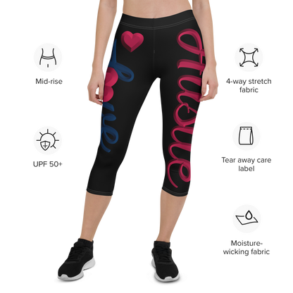 Love The Hustle™ USA Color Way Capri Leggings