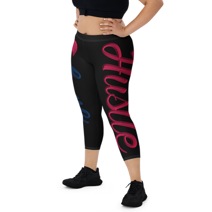 Love The Hustle™ USA Color Way Capri Leggings