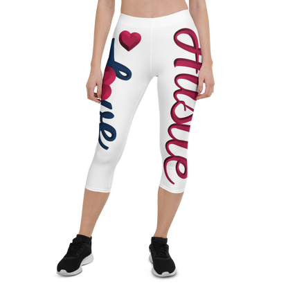 Love The Hustle™ USA Color Way Capri Leggings