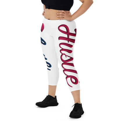 Love The Hustle™ USA Color Way Capri Leggings