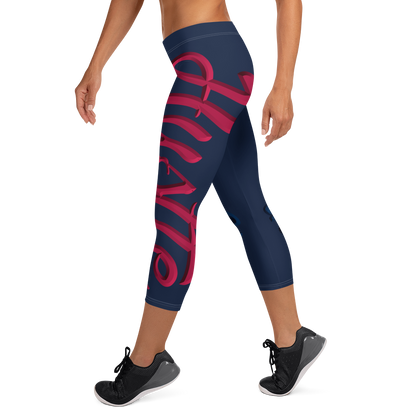 Love The Hustle™ USA Color Way Capri Leggings