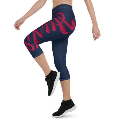 Love The Hustle™ USA Color Way Capri Leggings