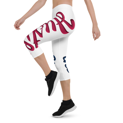 Love The Hustle™ USA Color Way Capri Leggings