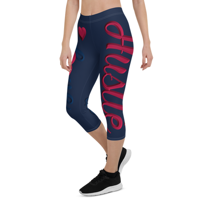 Love The Hustle™ USA Color Way Capri Leggings
