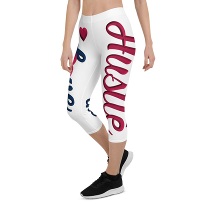 Love The Hustle™ USA Color Way Capri Leggings