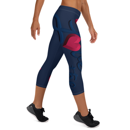 Love The Hustle™ USA Color Way Capri Leggings