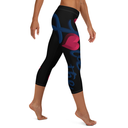 Love The Hustle™ USA Color Way Capri Leggings