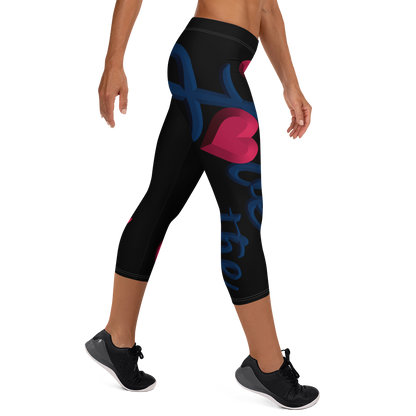 Love The Hustle™ USA Color Way Capri Leggings