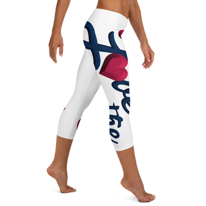 Love The Hustle™ USA Color Way Capri Leggings