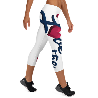 Love The Hustle™ USA Color Way Capri Leggings