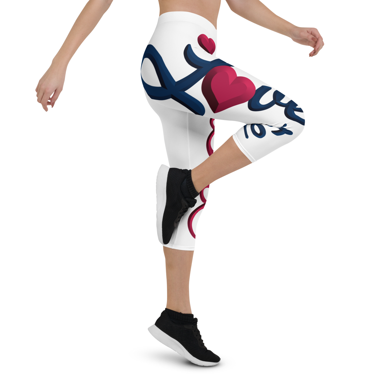 Leggings capri Love The Hustle™ USA Color Way