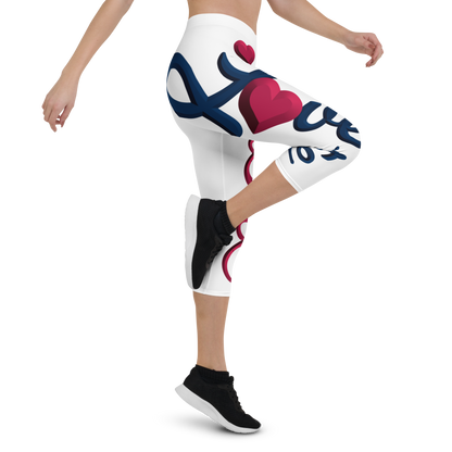 Love The Hustle™ USA Color Way Capri Leggings