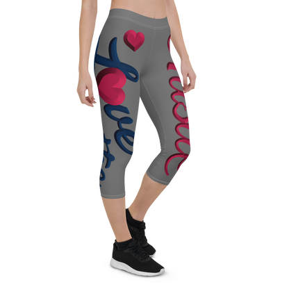 Love The Hustle™ USA Color Way Capri Leggings