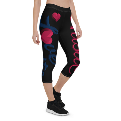 Love The Hustle™ USA Color Way Capri Leggings