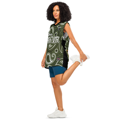 Love The Hustle® League Personalized Uni Premium Basketball Jersey Camo Squad