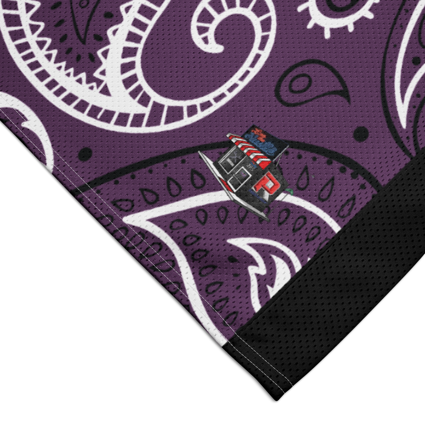 Love The Hustle® League Personalized Uni Premium Basketball Jersey Purple Squad