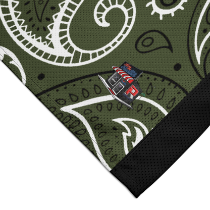 Love The Hustle® League Personalized Uni Premium Basketball Jersey Camo Squad