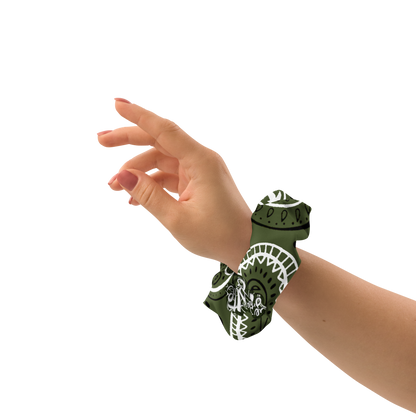 Love The Hustle™ Bandana Hair Scrunchie – Sustainable, Stretch + Bow Collection