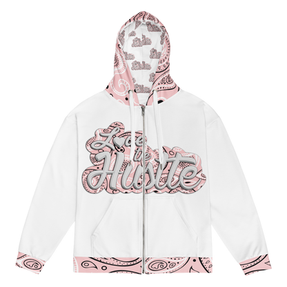 Love The Hustle Bandana Unisex Zip Hoodie Collection II